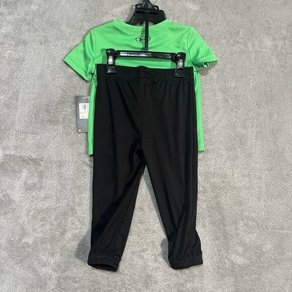 Under Armour Outfit Set Infant 12M Shirt Pants Athletic Performance - Picture 6 of 6